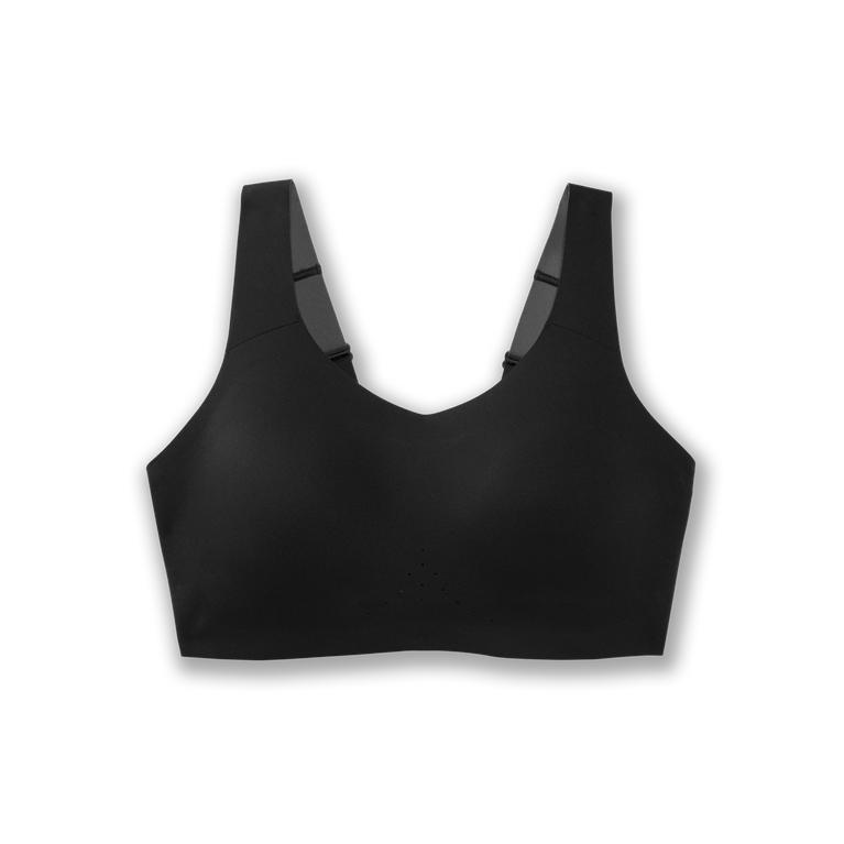 Brooks Dare Scoopback - Womens Running Bra - Black (36812LDUS)